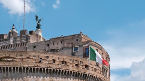 Castel Sant'Angelo — DSCF2015 Castle of the Holy Angel, Lungotevere Vaticano, Rome | XF16-55mm f8.9 1/120s ISO500
